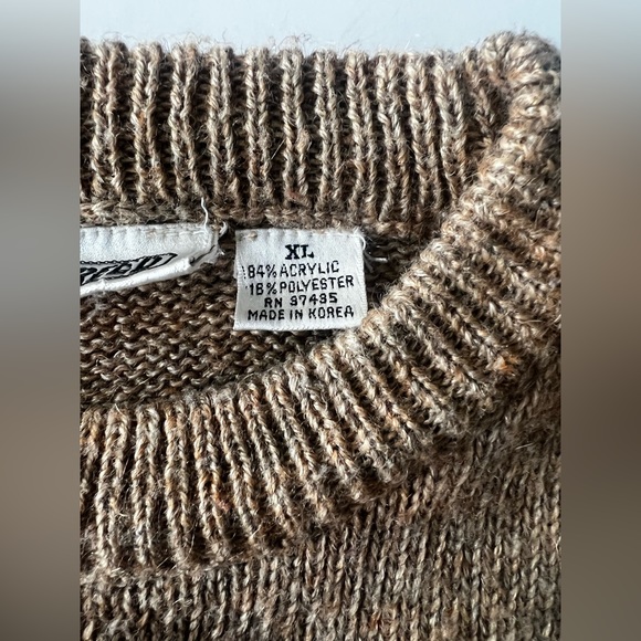 Vintage Gary Reed long sleeve pullover sweater XL - Picture 5 of 8